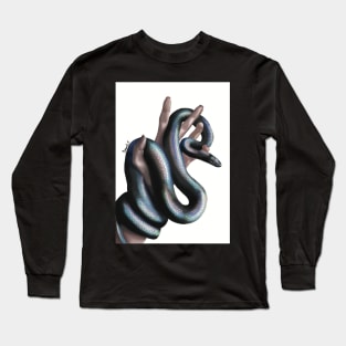 Oil Spill Snake Long Sleeve T-Shirt